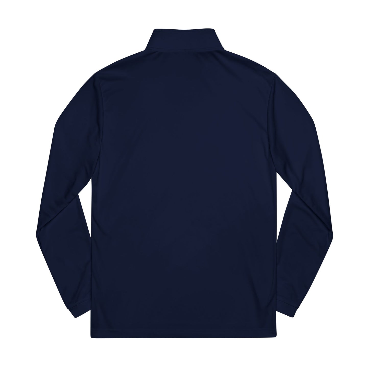 Embroidered Adidas Navy Quarter-Zip Pullover